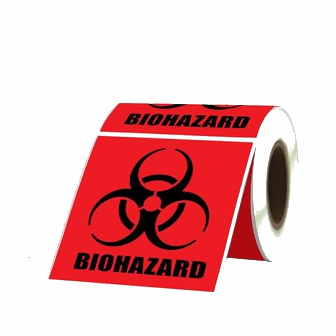 Bio Hazard Labels available in online  pharmacy qatar, doha 